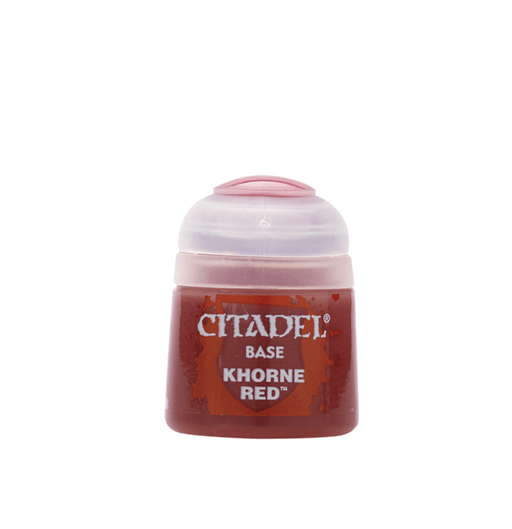 Base - KHORNE RED - Acrylic Paint 12ML - Paint -  Games Workshop
