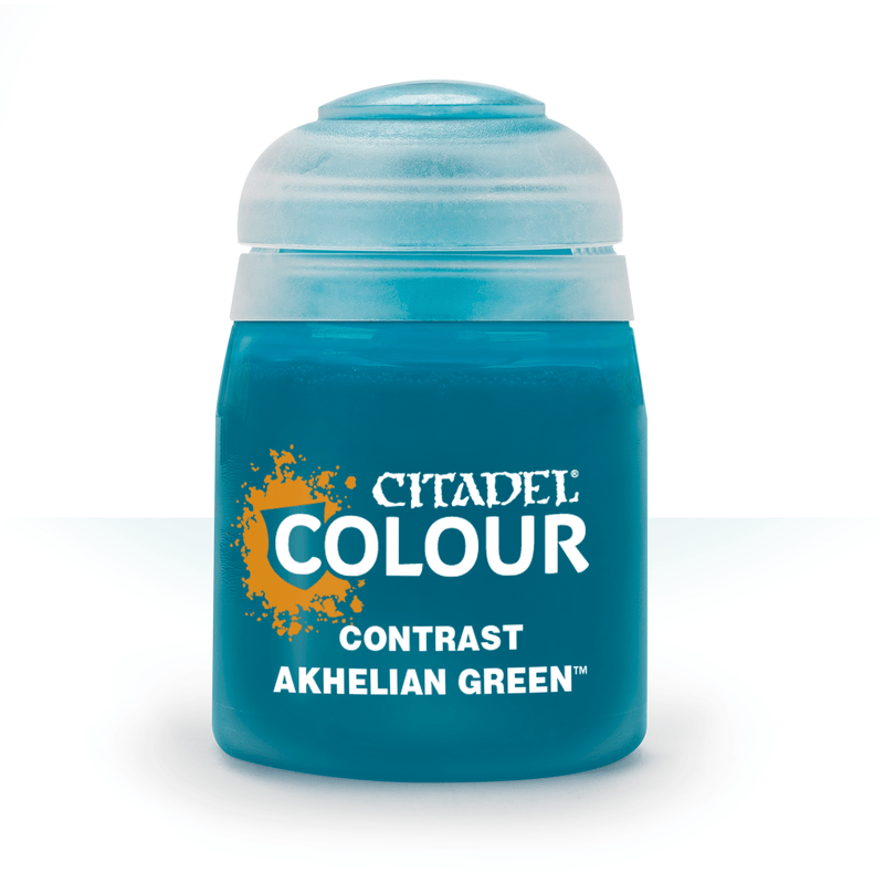 Contrast - Akhelian Green - Acrylic Paint 18ML - Paint -  Games Workshop
