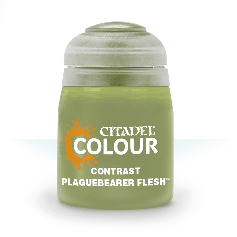 Contrast - Plaguebearer Flesh - Acrylic Paint 18ML - Paint -  Games Workshop