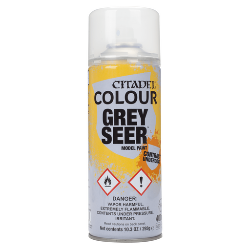 Citadel Colour - Spray - Grey Seer - Miniature > Accessories > Paint -  Games Workshop