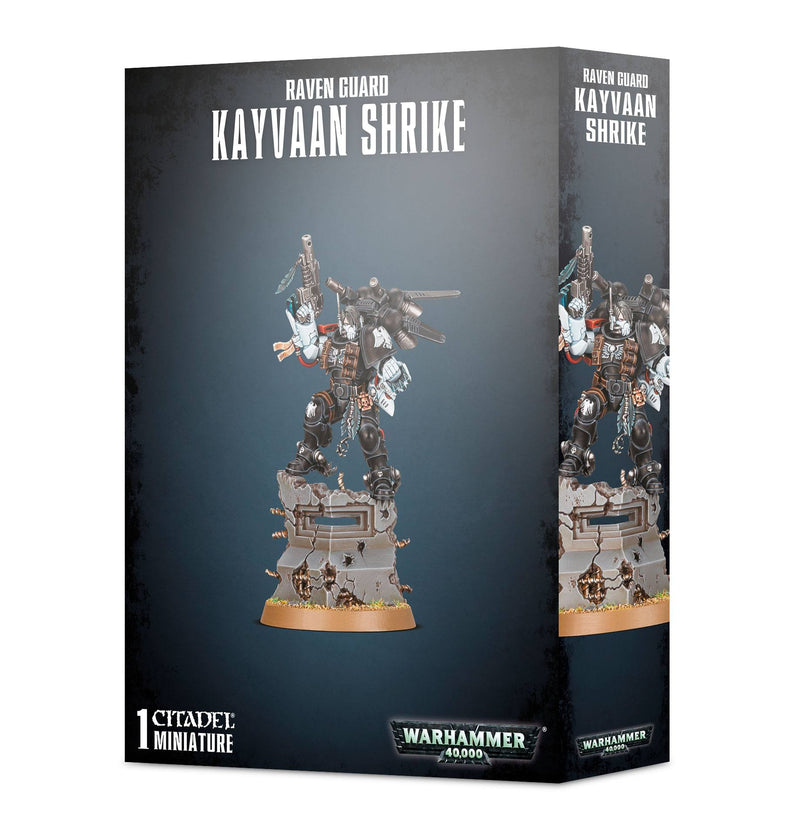 Warhammer 40,000 - Raven Guard - Kayvaan Shrike - Miniature -  Games Workshop