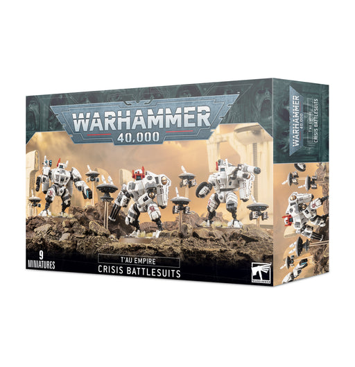 Warhammer 40,000 - Tau Empire - Crisis Battlesuits - Miniature -  Games Workshop