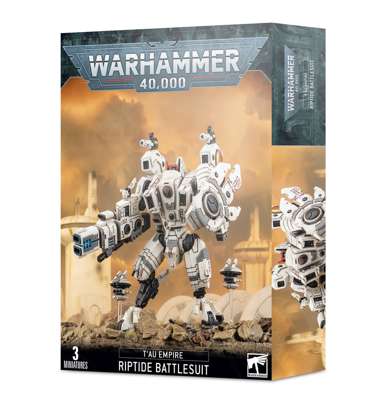 Warhammer 40,000 - Tau Empire - Riptide Battlesuit - Miniature -  Games Workshop