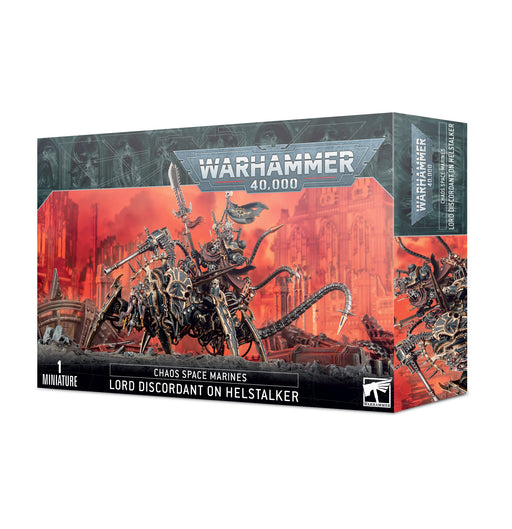 Warhammer 40,000 - Chaos Space Marines - Lord Discordant on Helstalker - Miniature -  Games Workshop