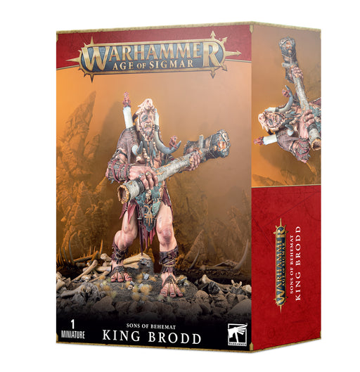 Warhammer: Age of Sigmar - Sons of Behemat - King Brodd - Miniature -  Games Workshop