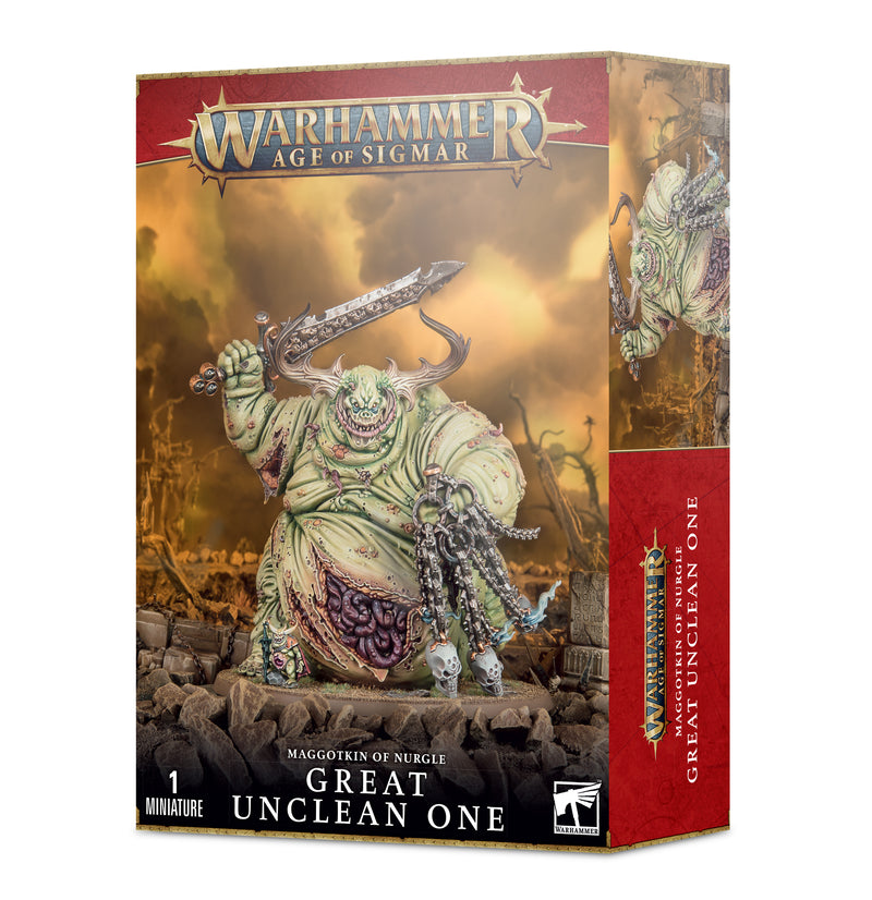 Warhammer: Age of Sigmar - Maggotkin of Nurgle - Great Unclean One - Miniature -  Games Workshop