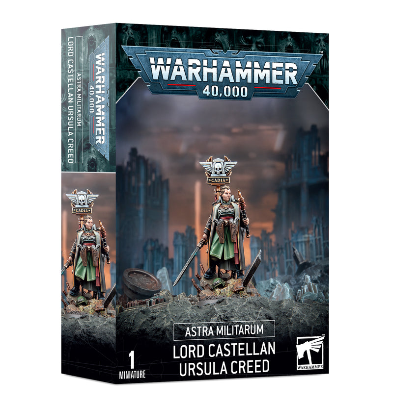 Warhammer 40,000 - Astra Militarum - Lord Castellan Ursula Creed - Miniature -  Games Workshop