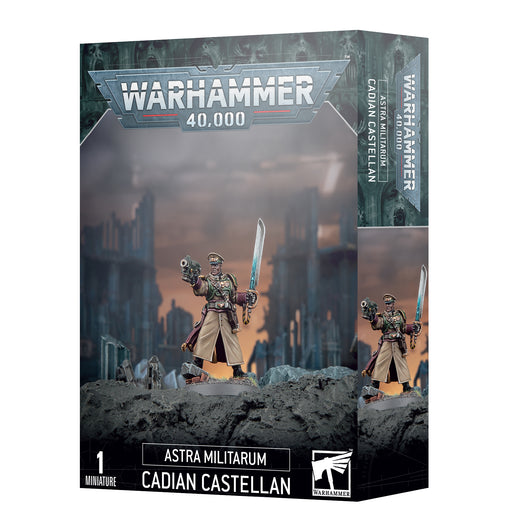 Warhammer 40,000 - Astra Militarum - Cadian Castellan - Miniature -  Games Workshop