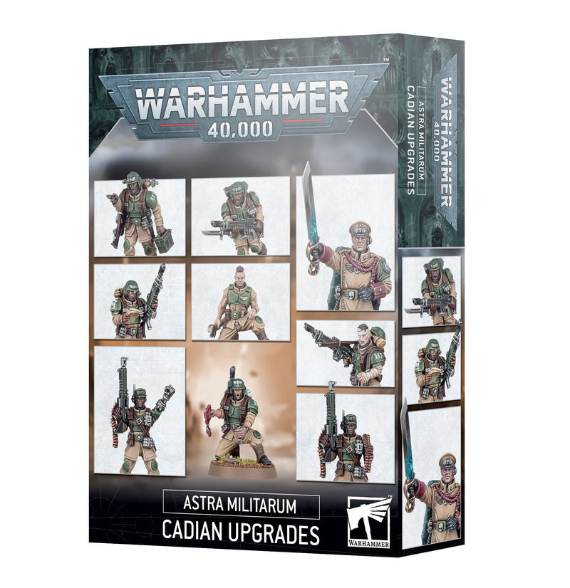 Warhammer 40,000 - Astra Militarum - Cadian Upgrades - Miniature -  Games Workshop