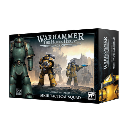 Warhammer: The Horus Heresy - Legiones Astartes - MKIII Tactical Squad - Miniature -  Games Workshop