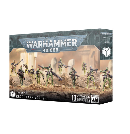 Warhammer 40,000 - Tau Empire - Kroot Carnivores - Miniature -  Games Workshop