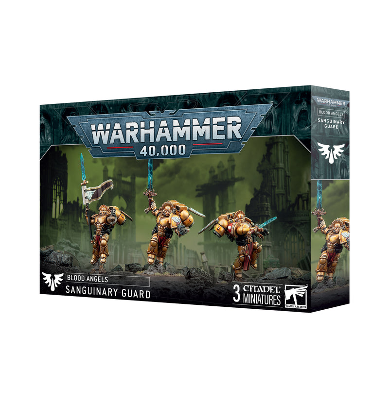 Warhammer 40,000 - Blood Angels - Sanguinary Guard - Miniature -  Games Workshop