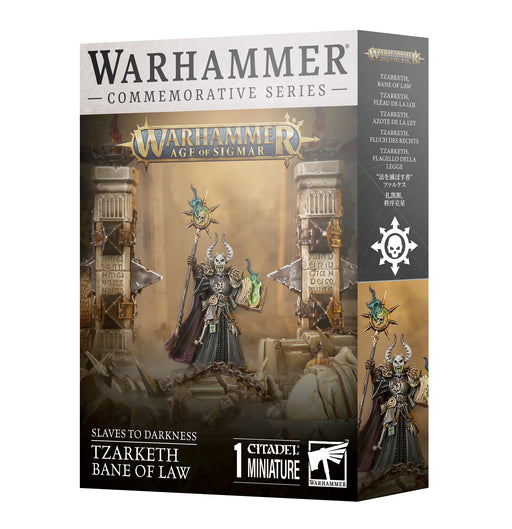 Age of Sigmar - Slaves To Darkness - Tzarketh Bane of Law - Limited exclusive - Miniature -  Games Workshop