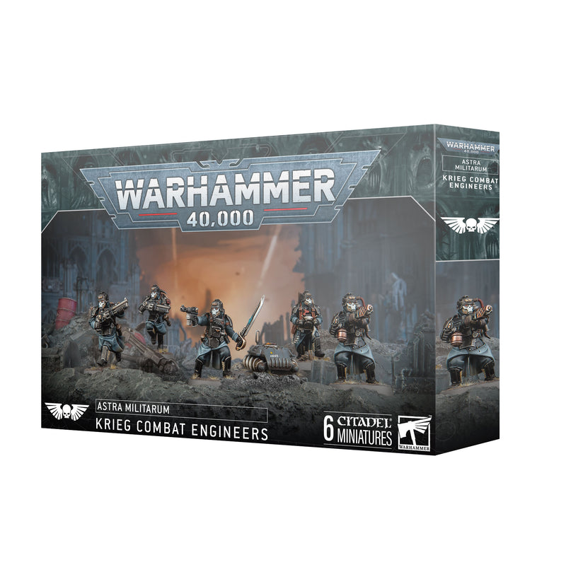 Warhammer 40,000 - Astra Militarum - Krieg Combat Engineers - Action & Toy Figures -  Games Workshop