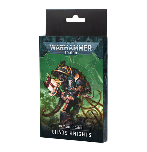 Warhammer 40,000 - Datasheet Cards: Chaos Knights - 10th Edition - Miniature -  Games Workshop