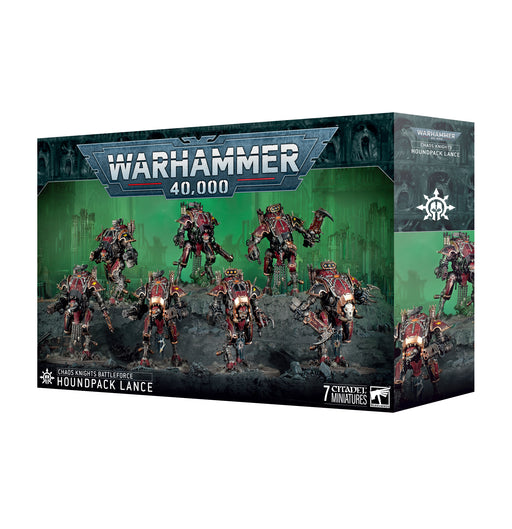 Warhammer 40,000 - Chaos Knights - Houndpack Lance - Miniature -  Games Workshop