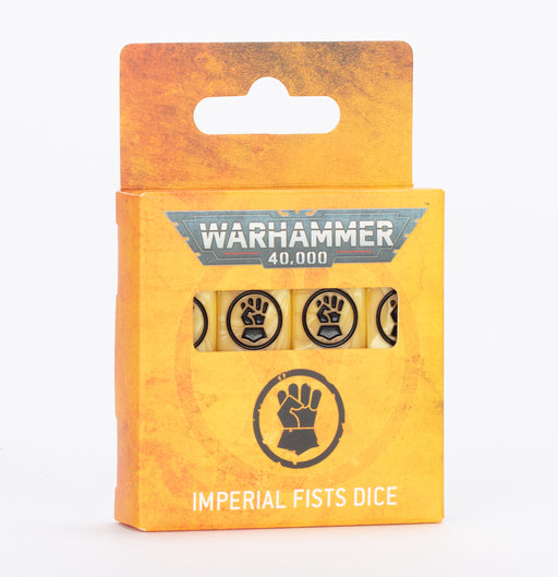 Warhammer 40,000 - Imperial Fists - Imperial Fists Dice (Preorder September 20) - Miniature -  Games Workshop