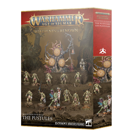 Warhammer: Age of Sigmar - Maggotkin of Nurgle - The Pustules - Miniature -  Games Workshop