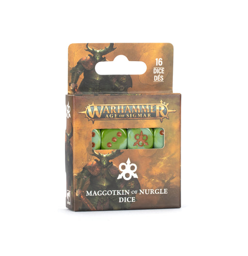 Warhammer: Age of Sigmar - Maggotkin of Nurgle - Maggotkin of Nurgle Dice - Miniature -  Games Workshop