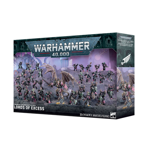 Warhammer 40,000 - Emperor's Children - Lords of Excess (Preorder Feb 14) - Miniature -  Games Workshop