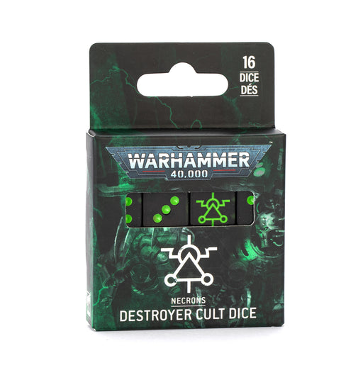 Warhammer 40,000 - Necrons - Destroyer Cult Dice - Miniature -  Games Workshop