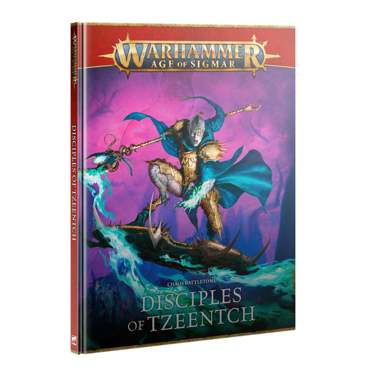 Warhammer: Age of Sigmar - Disciples of Tzeentch - Battletome - 4th Edition (Hardcover) (Preorder Feb 21) - Miniature -  Games Workshop