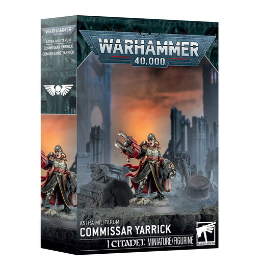 Warhammer 40,000 - Astra Militarum - Commissar Yarrick (Preorder May 9) - Miniature -  Games Workshop