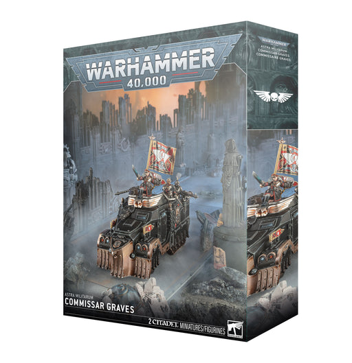 Warhammer 40,000 - Astra Militarum - Commissar Graves (Preorder May 9) - Miniature -  Games Workshop