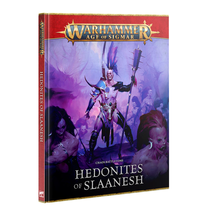 Warhammer: Age of Sigmar - Hedonites of Slaanesh - Battletome - 4th Edition (Hardcover)
