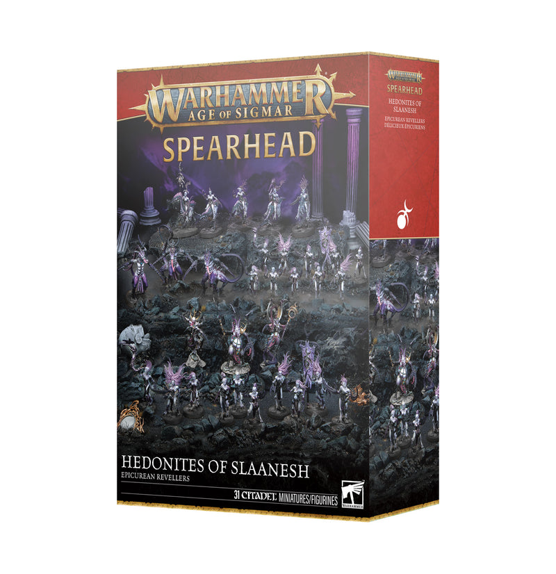 Warhammer: Age of Sigmar - Hedonites of Slaanesh - Spearhead: Epicurean Revellers - Miniature -  Games Workshop