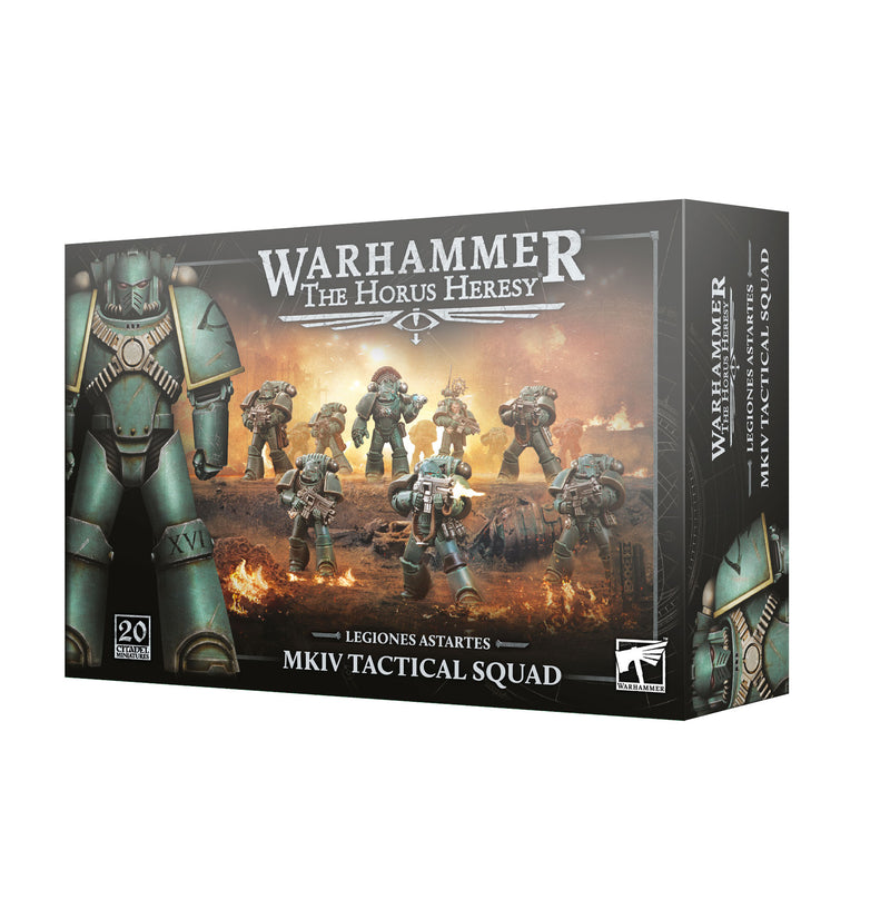 Warhammer: The Horus Heresy - Legiones Astartes - MKIV Tactical Squad - Miniature -  Games Workshop