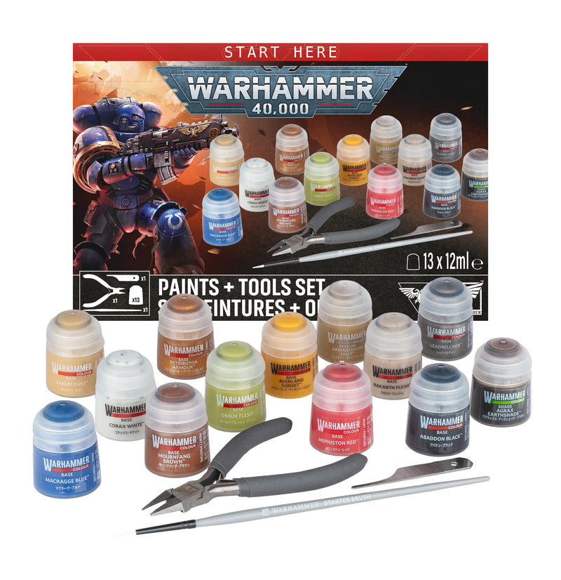 Warhammer 40,000 - Paints + Tools