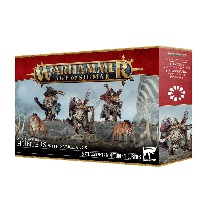 Warhammer: Age of Sigmar - Ogor Mawtribes - Hunters with Sabrefangs - Miniature -  Games Workshop