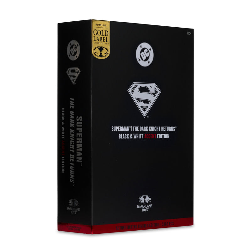 DC Multiverse - The Dark Knight Returns - Superman (Black & White Accent Edition) - Exclusive - Collectables > Action Figures > toys -  McFarlane Toys