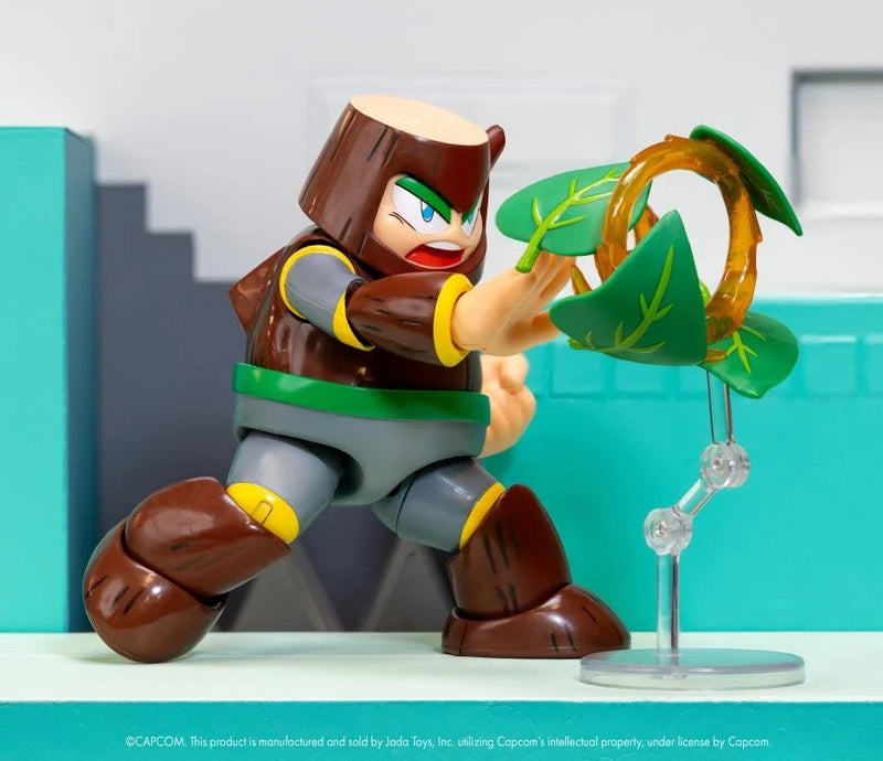 Mega Man - Wood Man Deluxe 1/12 Scale Action Figure (Preorder Q4 2025) - Collectables > Action Figures > toys -  Jada Toys