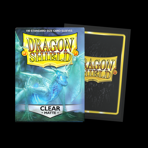 Dragon Shield Standard - Clear Matte - 100ct - Card Games > Collectables > TCG > CCG -  Arcane Tinmen