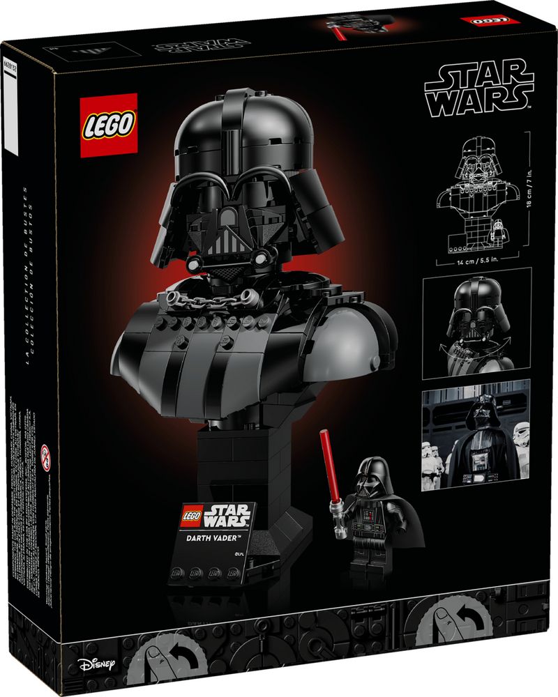 LEGO - Darth Vader Bust 75439 - Collectables > Action Figures > toys -  Lego