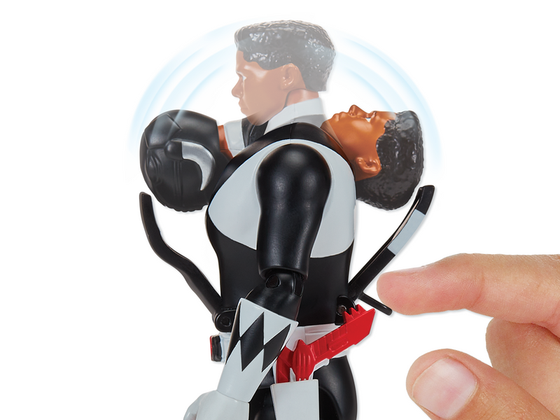 Mighty Morphin Power Rangers Re-Ignition - Auto-Morphin Black Ranger - Collectables > Action Figures > toys -  PLAYMATES