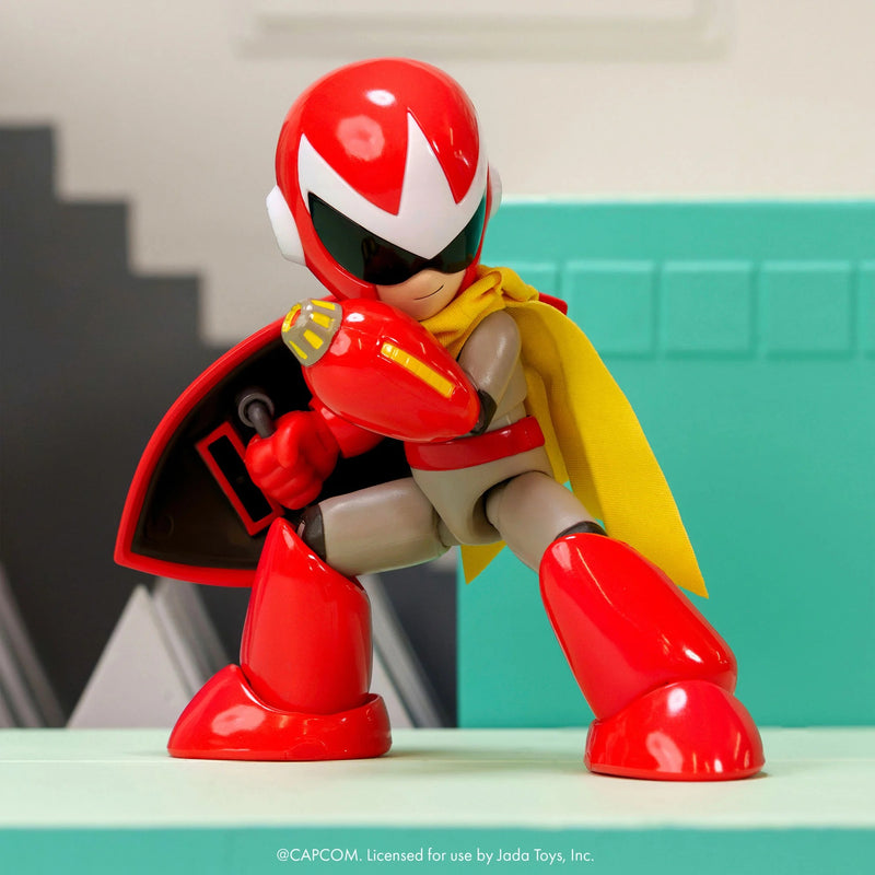 Mega Man - Proto Man 1/12 Scale Action Figure (Preorder Q4 2026) - Collectables > Action Figures > toys -  Jada Toys