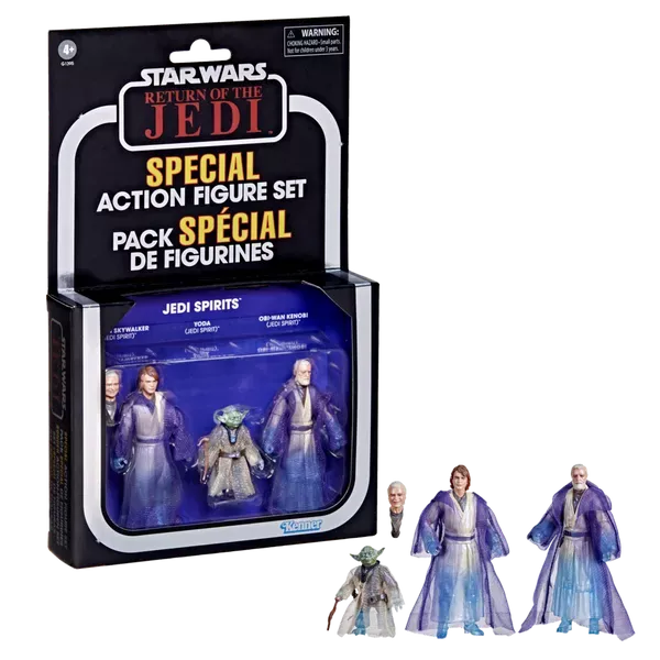 Star Wars The Vintage Collection Jedi Spirits 3 Pack - Collectables > Action Figures > toys -  Hasbro