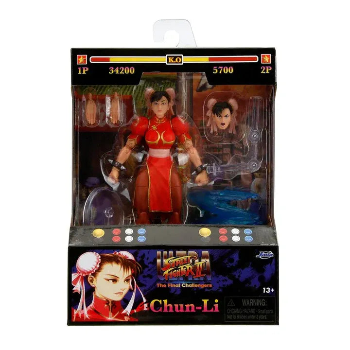 Jada Toys - Street Fighter II - Chun-Li (Player 2) - Exclusive - Collectables > Action Figures > toys -  Jada Toys