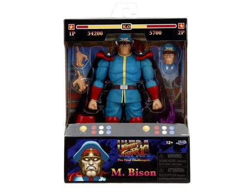 Jada Toys - Street Fighter II - M. Bison (Player 2) - Exclusive - Collectables > Action Figures > toys -  Jada Toys
