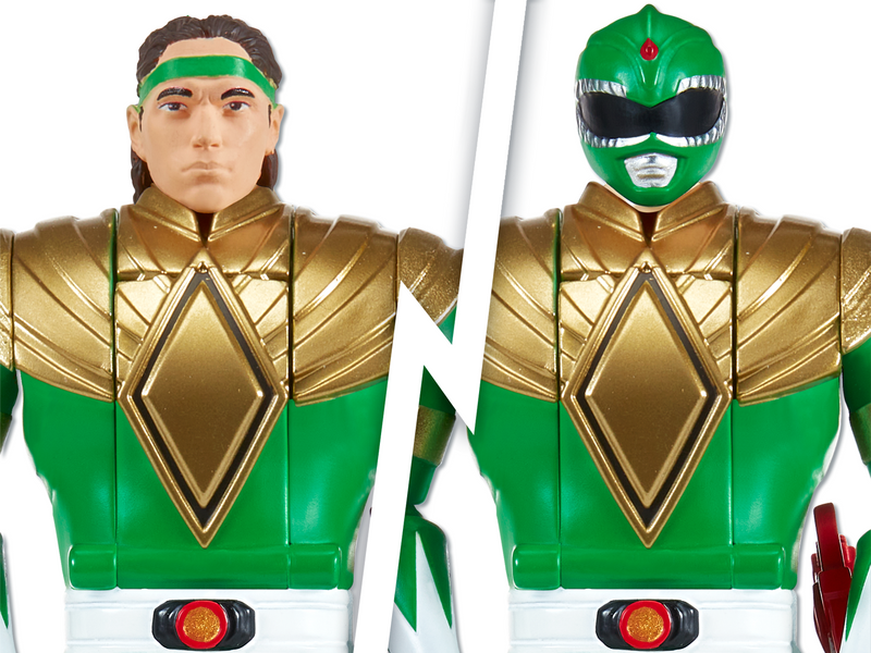 Mighty Morphin Power Rangers Re-Ignition - Auto-Morphin Green Ranger - Collectables > Action Figures > toys -  PLAYMATES