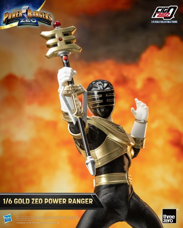 Power Rangers Zeo - FigZero Gold Zeo Ranger 1/6 Scale Figure - Collectables > Action Figures > toys -  ThreeZero