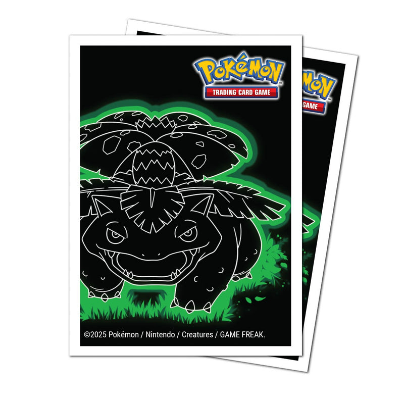 Ultra Pro - Neon Kanto Venusaur 105ct Apex Deck Protector Sleeves for Pokémon - Card Games > Collectables > TCG > CCG -  Ultra Pro