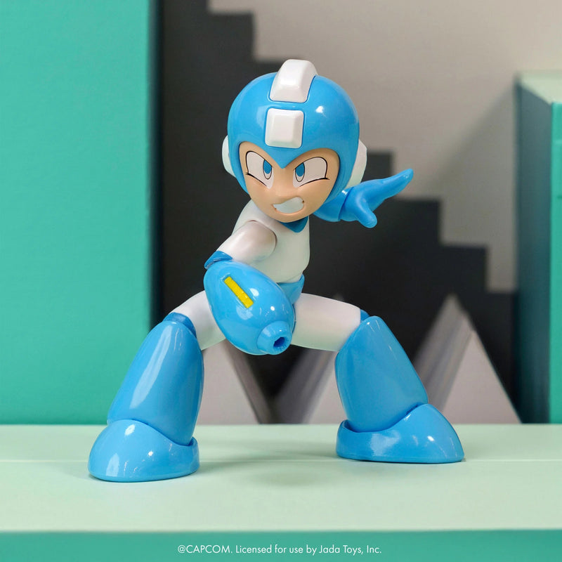 Mega Man - Gemini Laser Mega Man 1/12 Scale Action Figure (Preorder Q4 2026) - Collectables > Action Figures > toys -  Jada Toys