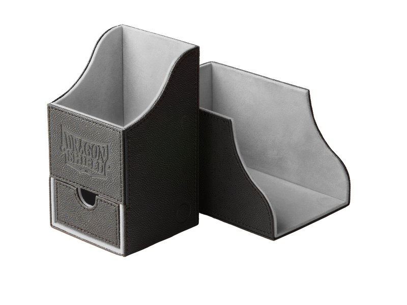 Dragon Shield - Nest+ 100 - Black/Grey - Card Games > Collectables > TCG > CCG -  Arcane Tinmen