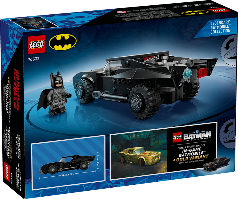 LEGO - The Batman Batmobile 76332 - Collectables > Action Figures > toys -  Lego