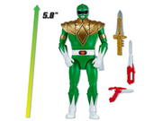 Mighty Morphin Power Rangers Re-Ignition - Auto-Morphin Green Ranger - Collectables > Action Figures > toys -  PLAYMATES