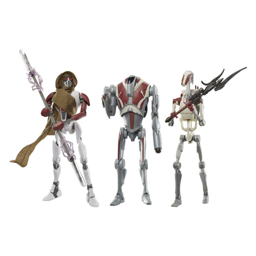 Star Wars The Black Series - Gaming Greats - Star Wars Jedi: Survivor 3-Pack - MagnaGuard, Super Battle Droid, Battle Droid - Collectables > Action Figures > toys -  Hasbro